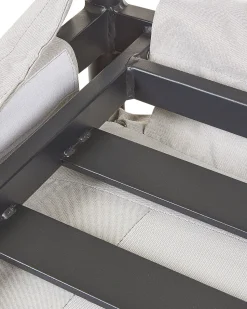 Poltrona De Jardim Em Aluminio Cinzento Claro Esperia