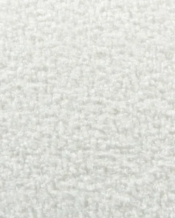 Poltrona Em Tecido Boucle Branco Davik
