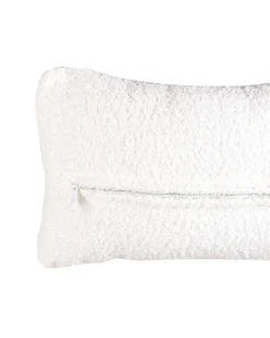 Poltrona Em Tecido Boucle Branco Otsby