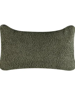 Poltrona Em Tecido Boucle Verde Escuro Otsby