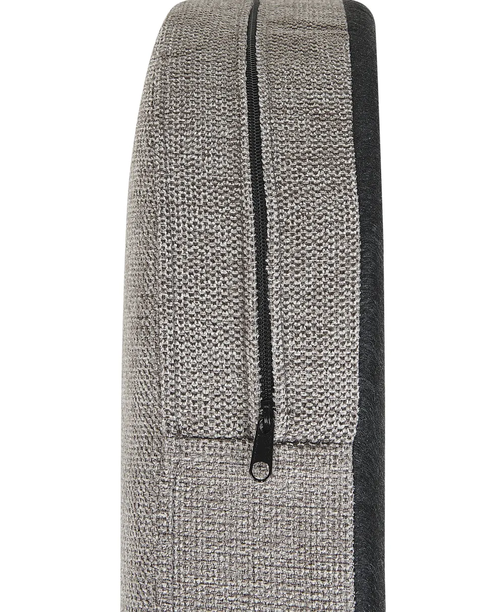 Poltrona Em Tecido Taupe Soby