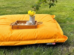 Pufe Almofada Amarelo 140 X 180 Cm Fuzzy