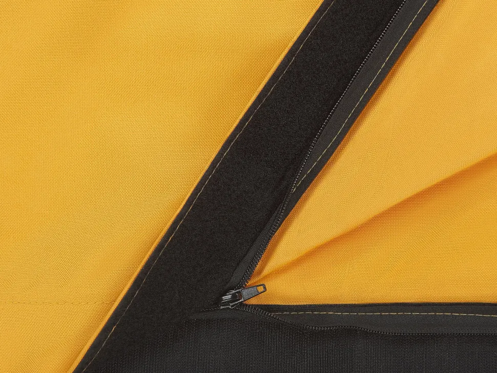 Pufe Almofada Amarelo 140 X 180 Cm Fuzzy