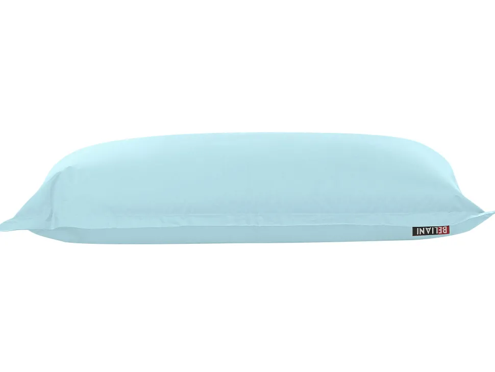 Pufe Almofada Azul Claro 140 X 180 Cm Fuzzy