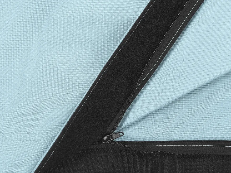 Pufe Almofada Azul Claro 140 X 180 Cm Fuzzy