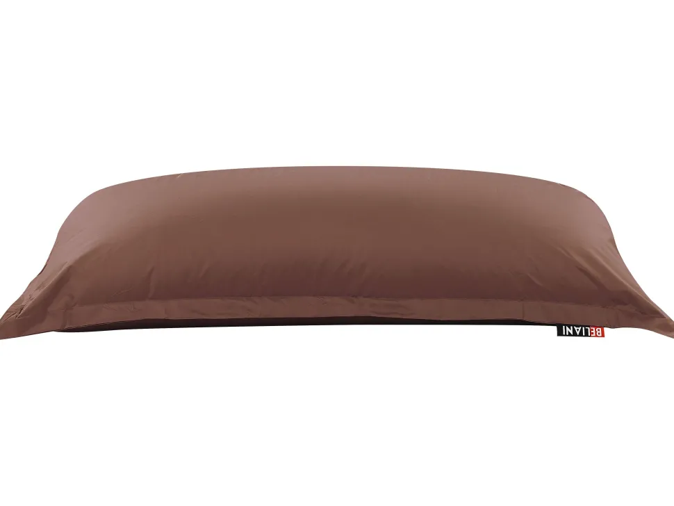 Pufe Almofada Castanho 140 X 180 Cm Fuzzy