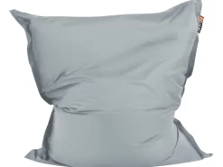 Pufe Almofada Cinzento Claro 140 X 180 Cm Fuzzy