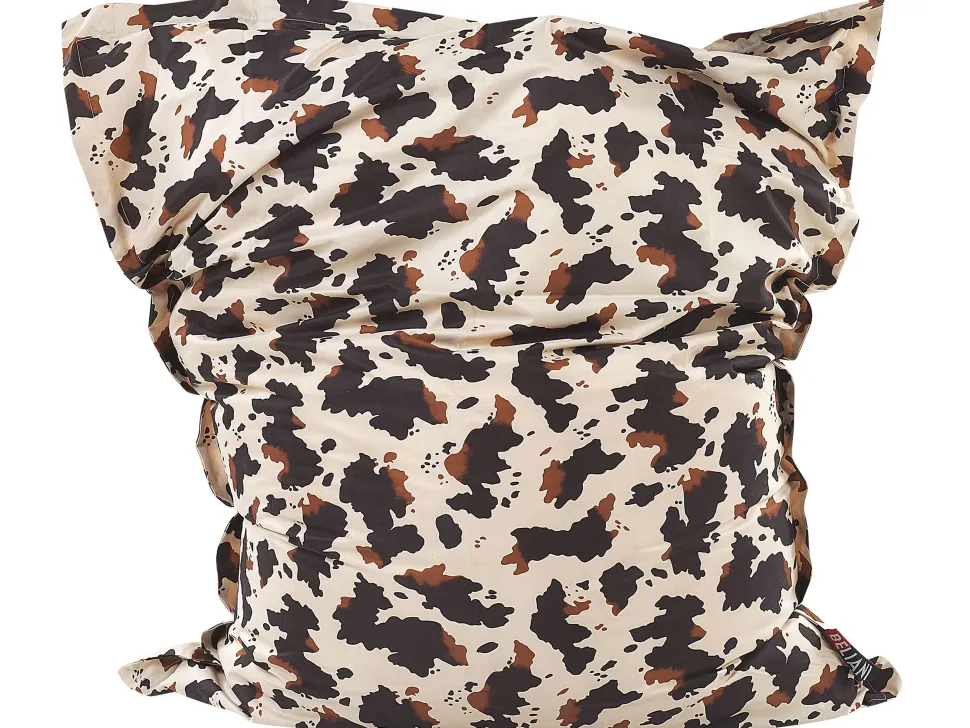 Pufe Almofada Com Padrao De Vaca 140 X 180 Cm Fuzzy