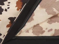 Pufe Almofada Com Padrao De Vaca 140 X 180 Cm Fuzzy