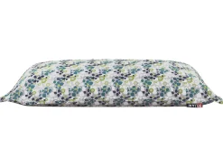 Pufe Almofada Com Padrao De Flores Multicolor 140 X 180 Cm Fuzzy