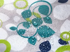 Pufe Almofada Com Padrao De Flores Multicolor 140 X 180 Cm Fuzzy