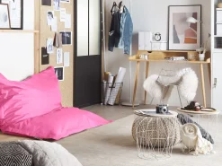 Pufe Almofada Rosa 140 X 180 Cm Fuzzy