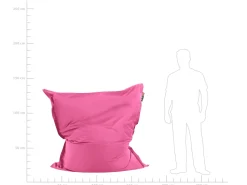 Pufe Almofada Rosa 140 X 180 Cm Fuzzy