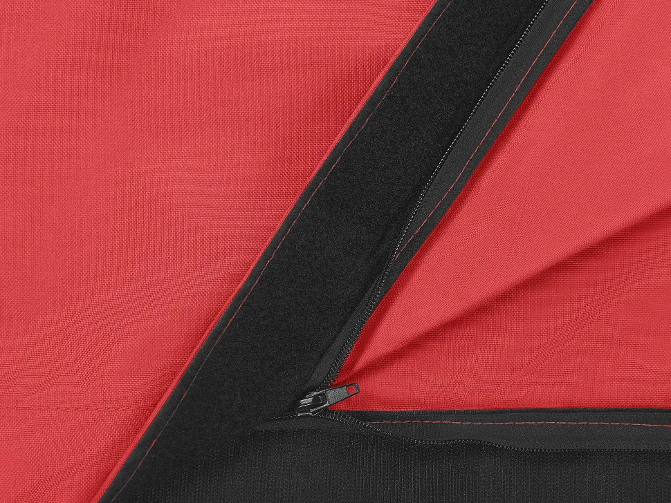 Pufe Almofada Vermelho 140 X 180 Cm Fuzzy