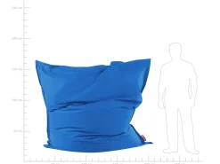 Pufe Almofada Xxl Azul 180 X 230 Cm Fuzzy