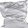 Pufe Almofada Xxl Prateado 180 X 230 Cm Fuzzy
