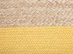 Pufe Amarelo 44 X 44 Cm Kirama