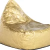 Pufe Poltrona Dourado Drop