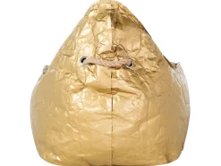 Pufe Poltrona Dourado Drop