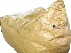 Pufe Poltrona Dourado Drop