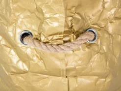 Pufe Poltrona Dourado Drop