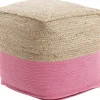 Pufe Rosa 44 X 44 Cm Kirama