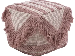 Pufe Rosa 40 X 44 Cm Kochi