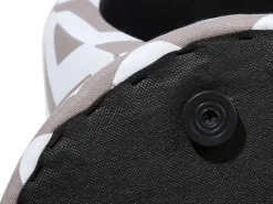 Repousa-Pes Cinzento E Branco Com Arrumação Tunica