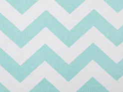 Repousa-Pes Verde E Branco Com Arrumação Tunica