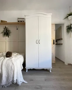 Roupeiro Com 2 Portas Branco 187 Cm Cammin