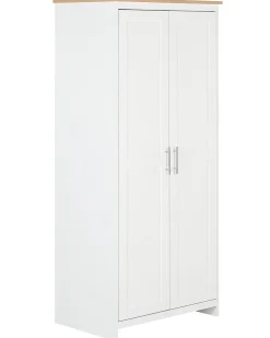 Roupeiro Com 2 Portas Branco 180 Cm Sellin