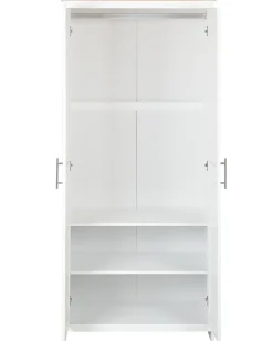 Roupeiro Com 2 Portas Branco 180 Cm Sellin