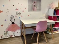 Secretaria Branca Com 2 Gavetas 120 X 70 Cm Sheslay