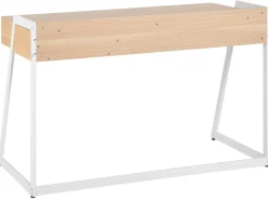 Secretaria Branca E Castanha Clara Com 1 Gaveta 120 X 60 Cm Quito