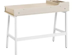 Secretaria Branca E Castanha Clara Com 1 Gaveta 100 X 55 Cm Paramaribo