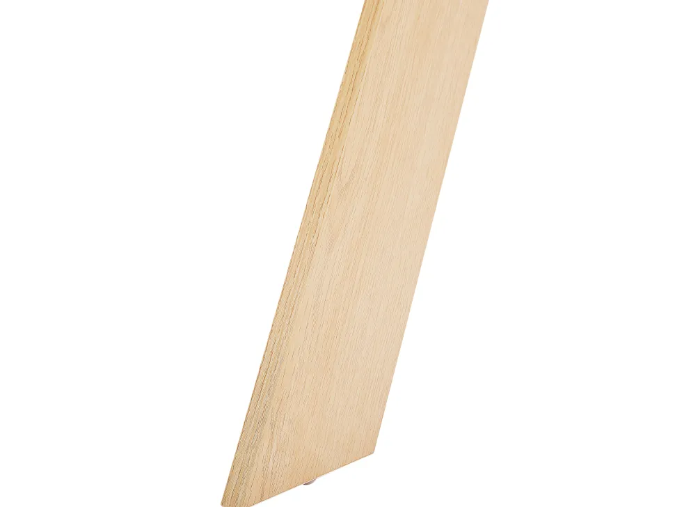 Secretaria Castanha Clara E Branca Com 1 Gaveta 120 X 60 Cm Hamden