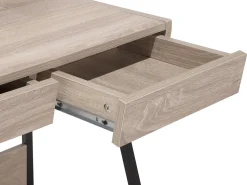 Secretaria Castanha Clara Com 2 Gavetas 73 X 48 Cm Broxton