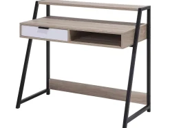 Secretaria Castanha Clara Com 1 Gaveta 100 X 50 Cm Calvin