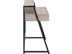 Secretaria Castanha Clara Com 1 Gaveta 100 X 50 Cm Calvin