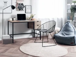 Secretaria Castanha Clara Com 2 Gavetas Grant