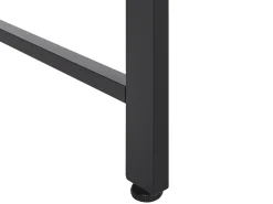 Secretaria Castanha Escura E Preta 118 X 60 Cm Vince