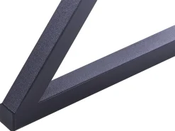 Secretaria Castanho Escuro E Preto Com 1 Gaveta 120 X 54 Cm Noxon