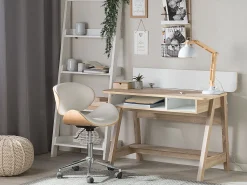 Secretaria Em Madeira Clara 110 X 60 Cm Jackson