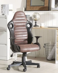 Secretaria Em Madeira Clara Com 5 Gavetas 140 X 60 Cm Heber