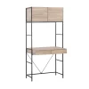 Secretaria Preta E Castanha 81 X 60 Cm Harrow