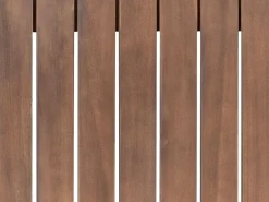 Sofa De 2 Lugares Em Madeira De Acacia Certificada Escura Trani