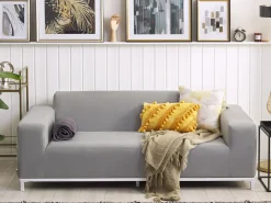 Sofa De Jardim Cinzento Claro E Branco Rovigo