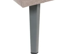 Sofa De Jardim Modular 3 Lugares Versao A Direita Creme Loretello