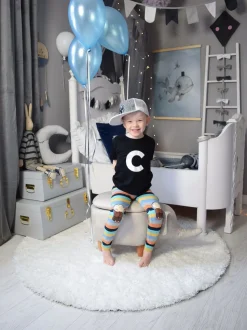 Tamborete Em Pele Sintetica Cinzenta Clara Com Arrumação Elephant