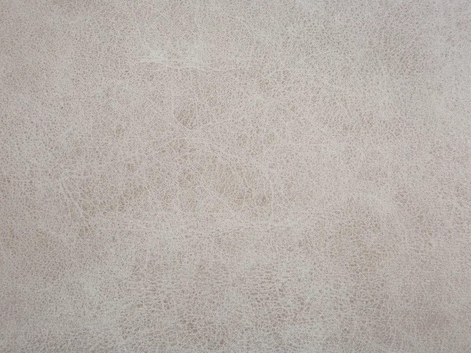 Tamborete Em Pele Sintetica Cinzenta Clara Com Arrumação Hippo